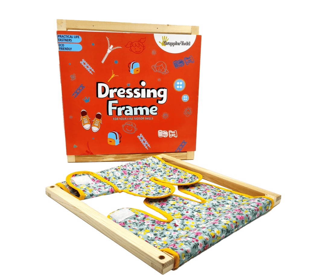GrapplerTodd - Velcro Montessori Dressing Frame