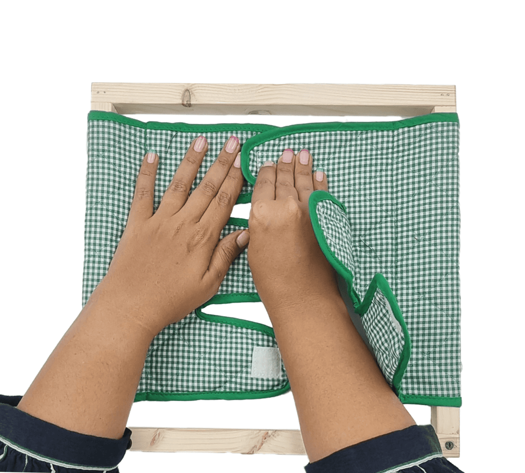 GrapplerTodd - Velcro Montessori Dressing Frame