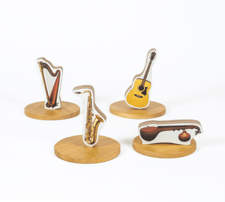 GrapplerTodd - Wooden Musical Instruments Toy Set