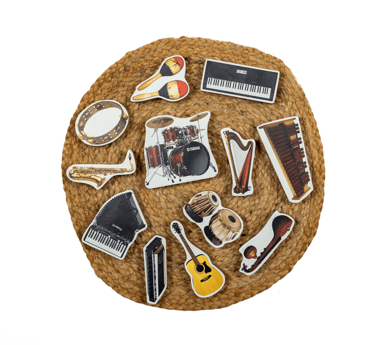 GrapplerTodd - Wooden Musical Instruments Toy Set
