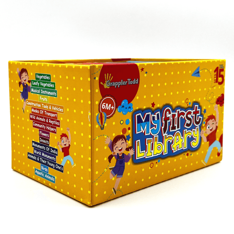 My First Library | Flashcards Set for Kids & Toddlers