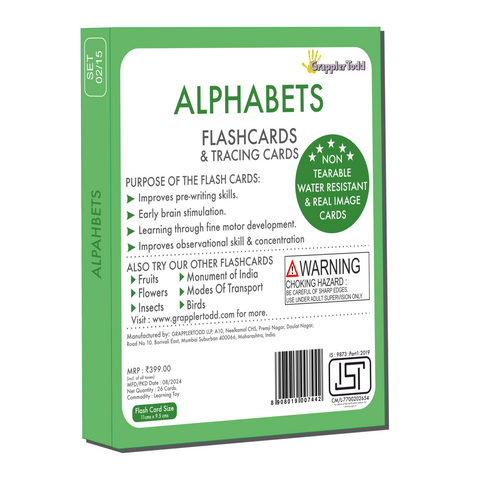 buy grapplertodd alphabets flashcards