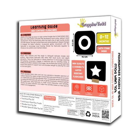 buy high contrast flashcards