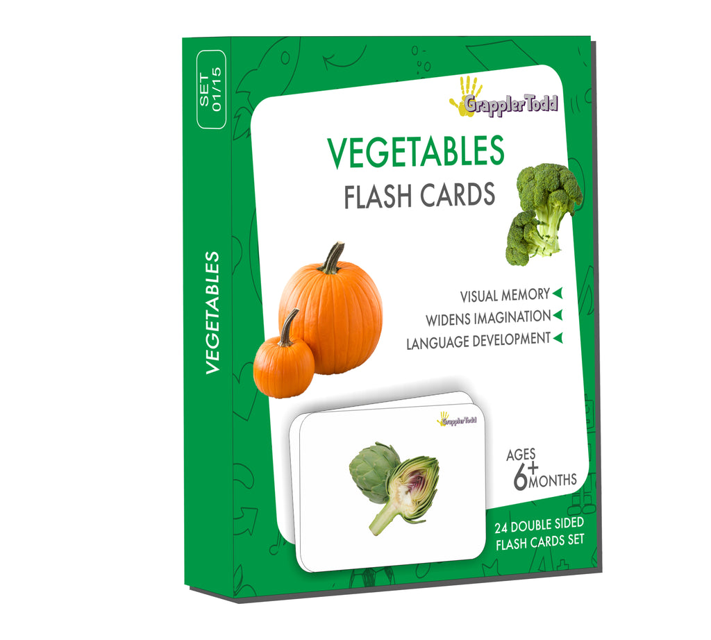 GrapplerTodd - Vegetables Flashcards for Kids