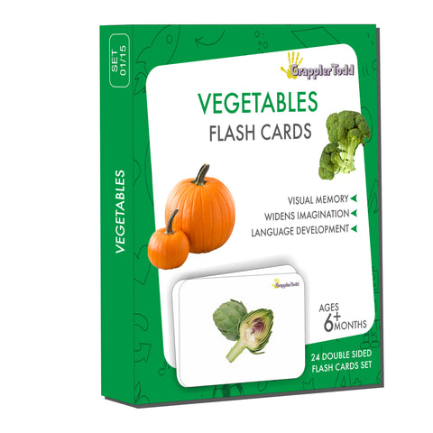 GrapplerTodd - Vegetables Flashcards for Kids