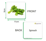 GrapplerTodd - Leafy Vegetables Flashcards for Kids