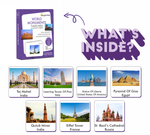 GrapplerTodd - World Monuments Activity Flashcards For Kids