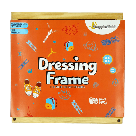 GrapplerTodd - Button Montessori Dressing Frame