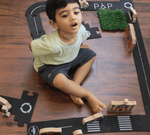 GrapplerTodd -Road Track Set – 37 Pieces Fun Playing Puzzle Road Set