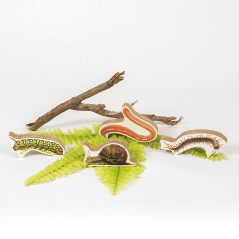 GrapplerTodd - Wooden Insects Toy Set