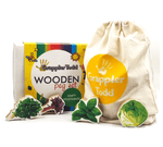 GrapplerTodd - Wooden Leafy Vegetables Toy Set