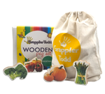 GrapplerTodd - Wooden Vegetables Toy Set