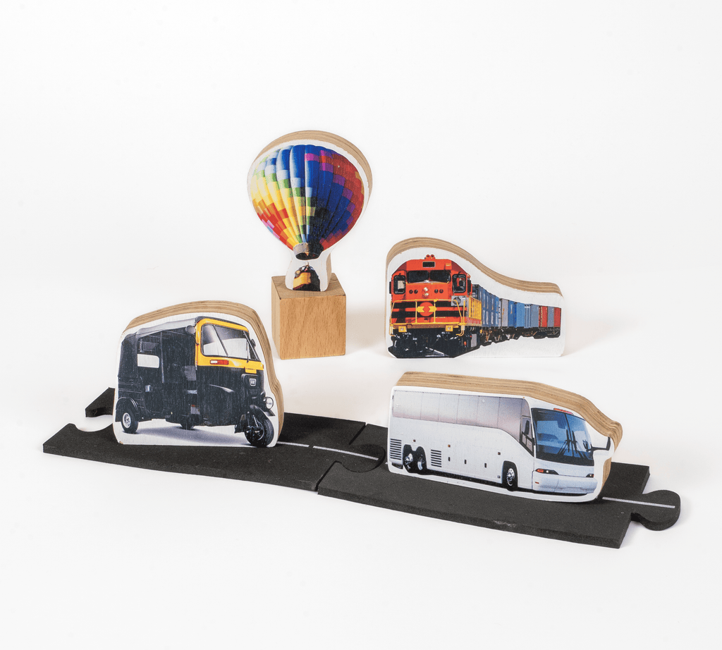GrapplerTodd - Wooden Modes Of Transport Toy Set