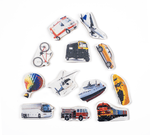 GrapplerTodd - Wooden Modes Of Transport Toy Set