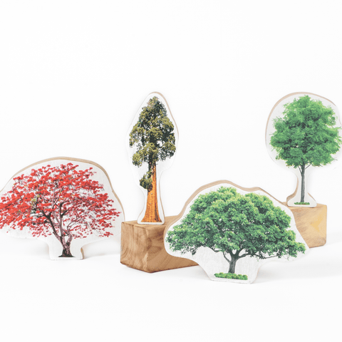 GrapplerTodd - Wooden Trees Toy Set