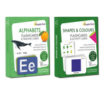GrapplerTodd - Activity Flash Cards | Alphabets & Shapes and Colours Flash Cards Flashcards for Kids