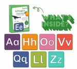 GrapplerTodd - Activity Flash Cards | Alphabets & Shapes and Colours Flash Cards Flashcards for Kids