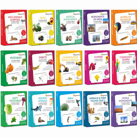 My First Library | Flashcards Set for Kids & Toddlers 